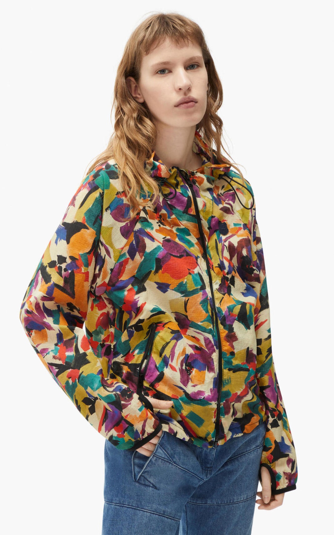 'Archive Floral' windcheater - 2