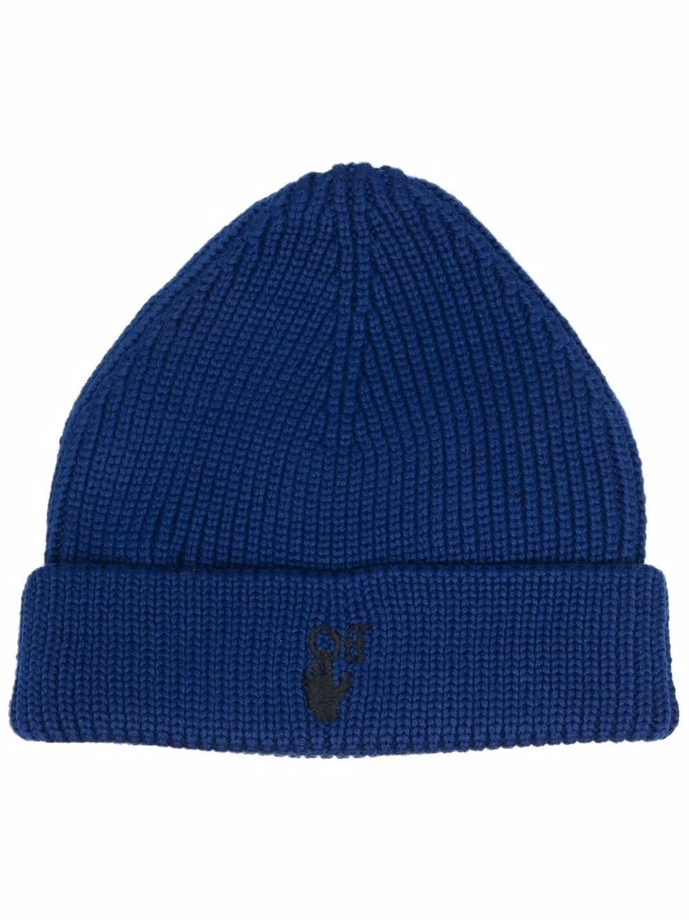 logo-embroidered beanie - 1