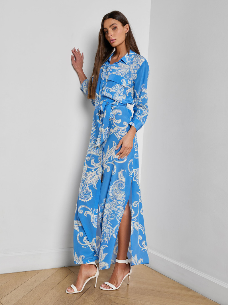 Cameron Silk Shirt Dress 7