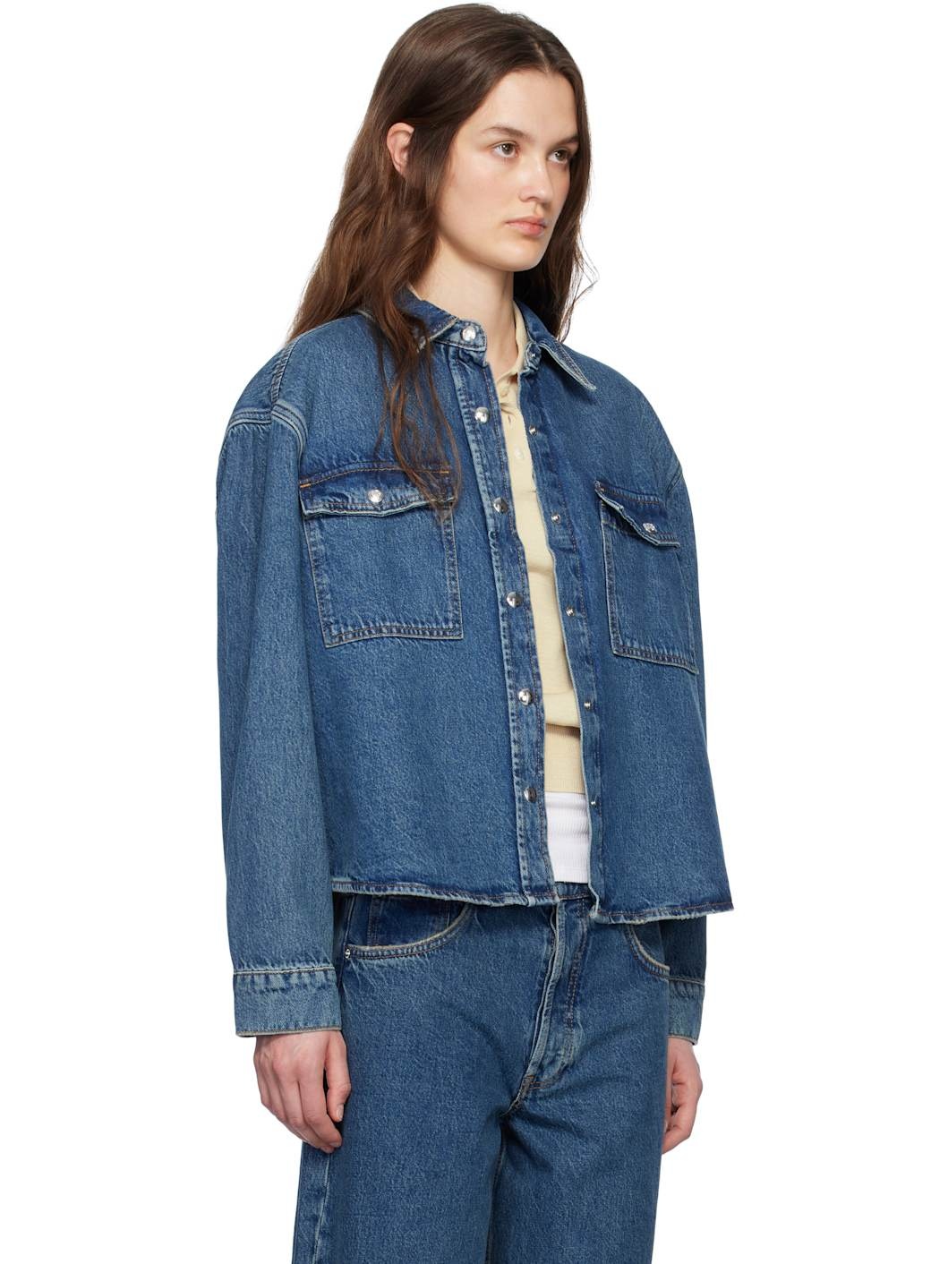 Blue Paxton Denim Shirt - 2