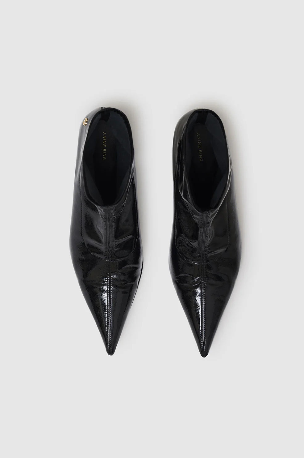 Hilda Boots - High-Shine Black - 4