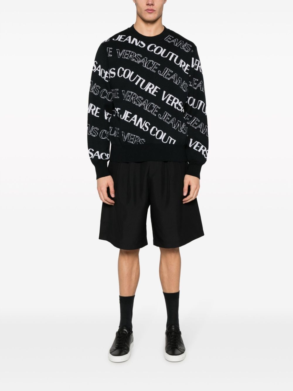 logo-waistband shorts - 2