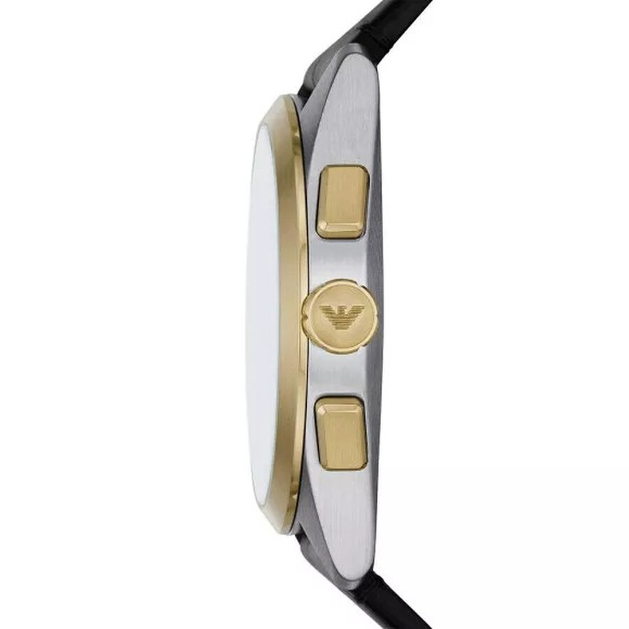 Emporio Armani Claudio Chronograph Quartz Silver Dial Men's Watch AR11498 - 3