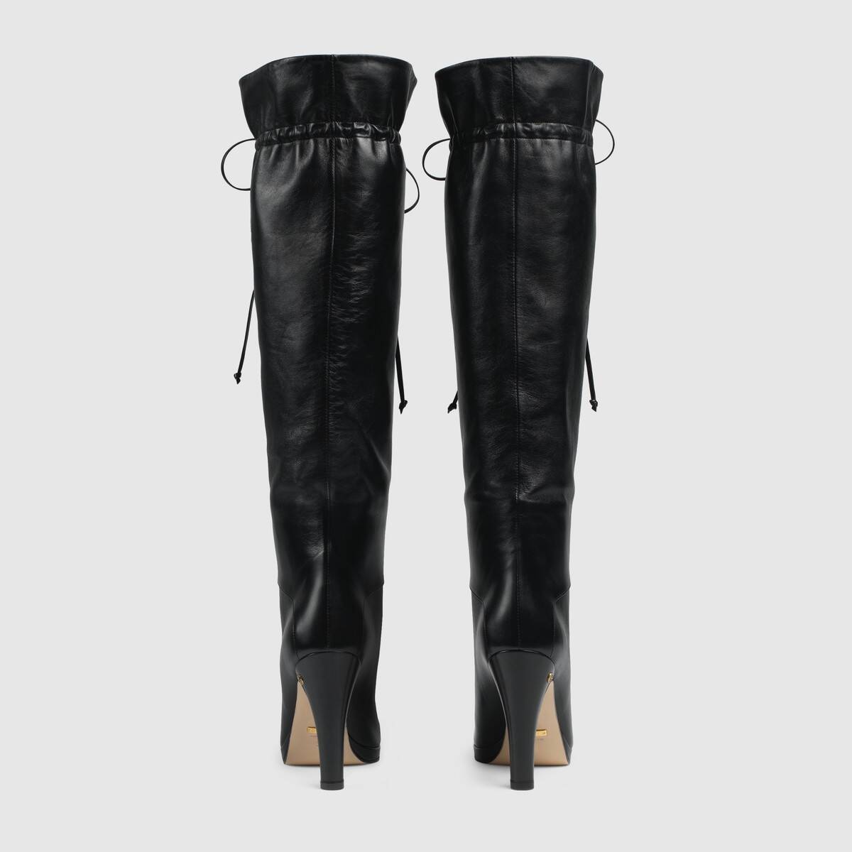 Women's knee-high boot with Double G - 4