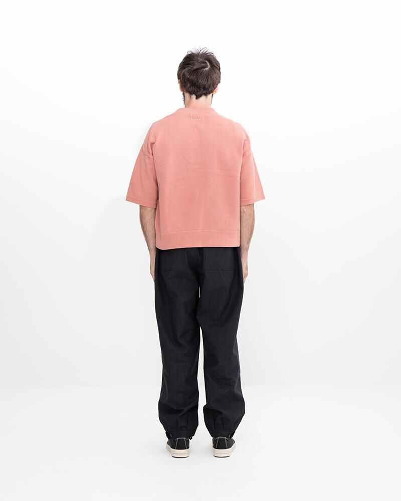 JUMBO SB SWEAT S/S DMGD (U.D.) PINK - 4