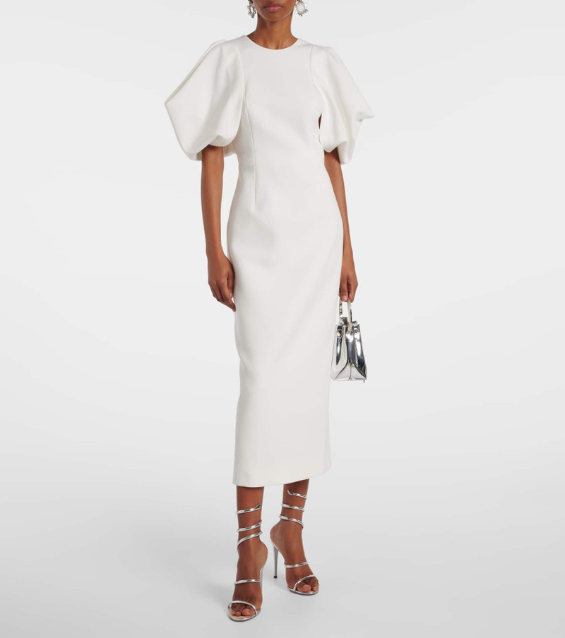 Roksanda Bridal Calita crêpe midi dress outlook
