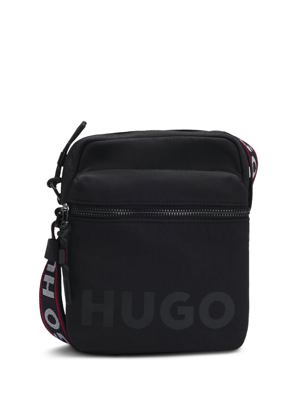logo-print shoulder bag - 1