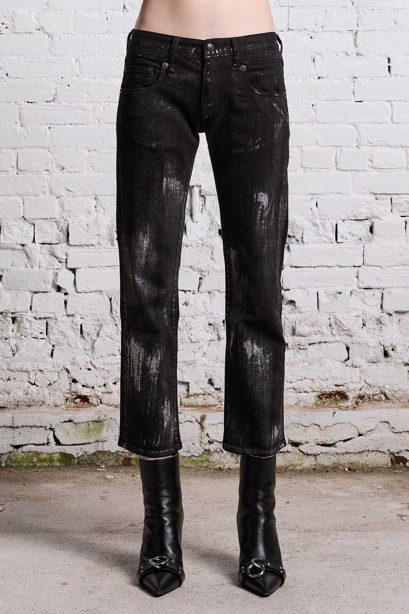 BOY STRAIGHT - SILVERED BLACK STRECH 4