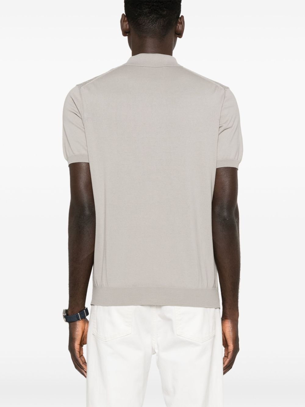 cotton polo shirt - 4