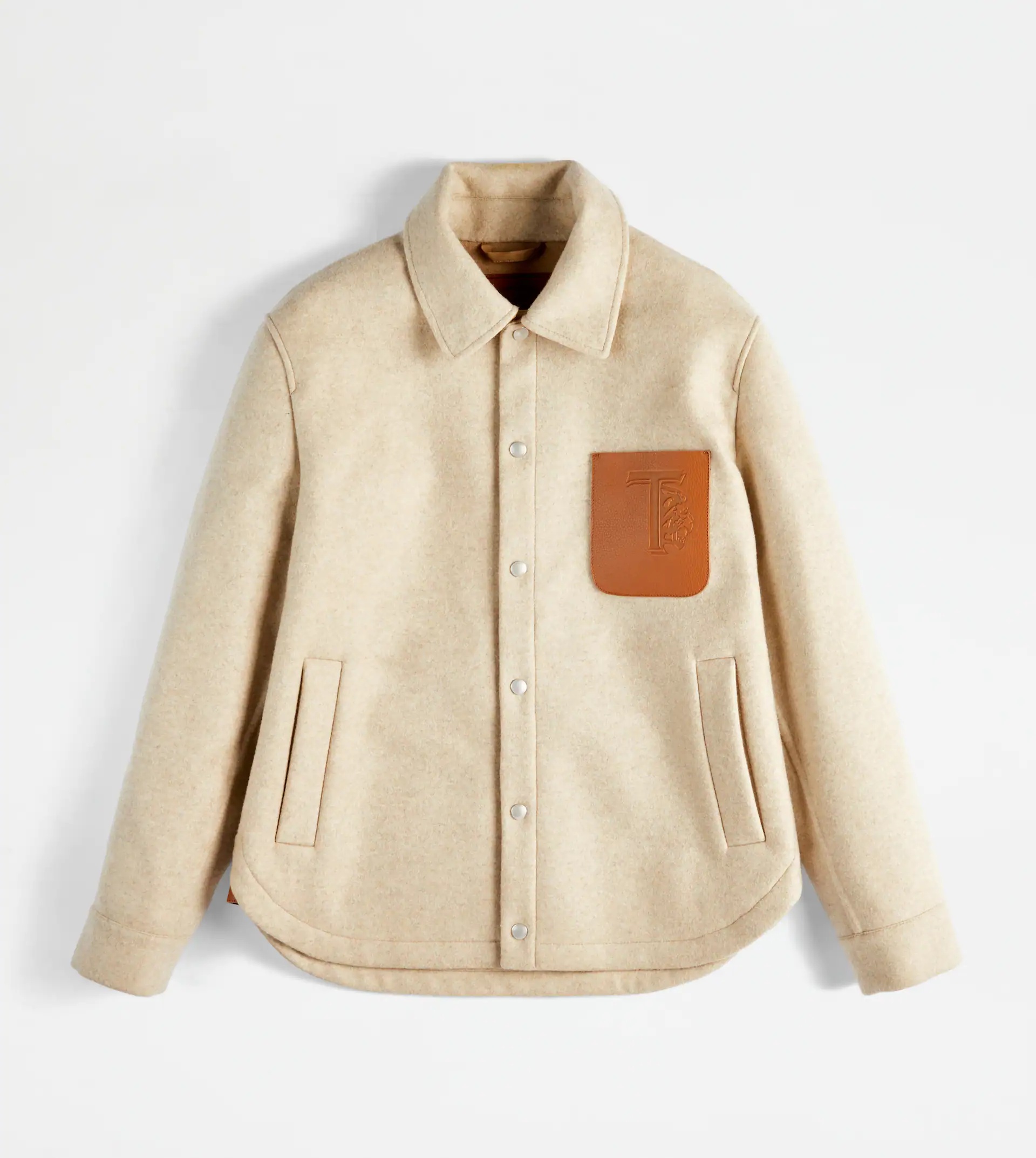 TOD'S SHIRT JACKET - BEIGE - 1