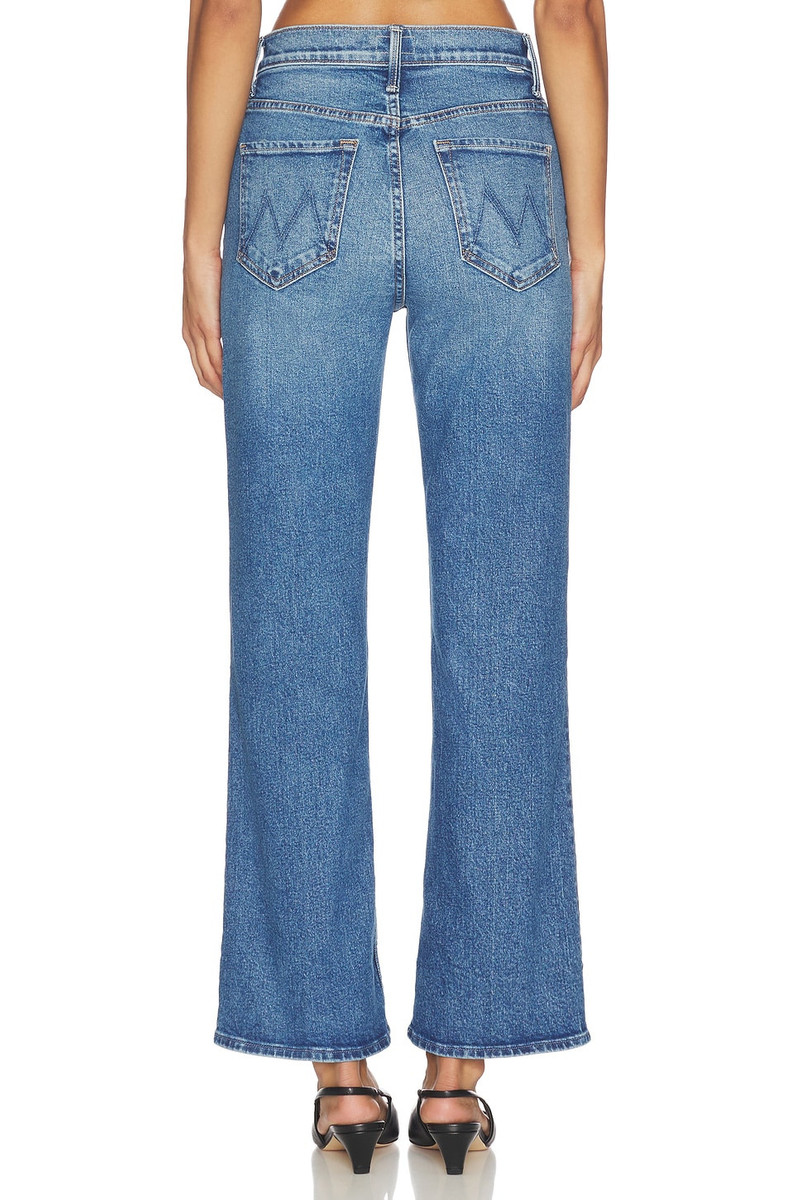 Lil Petite High Waisted Bookie Sneak Jeans 4