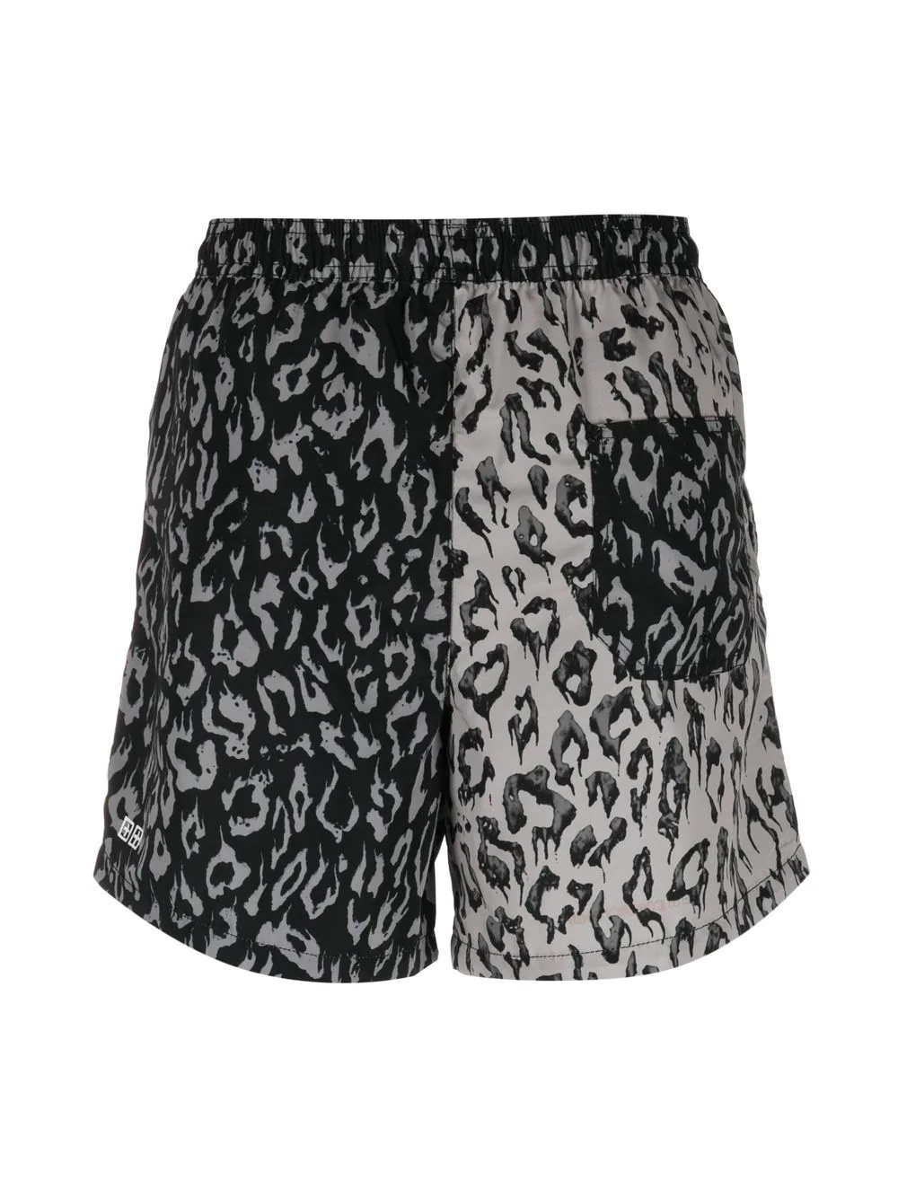 animal-print swim shorts - 2