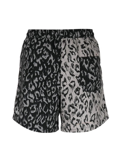 Ksubi animal-print swim shorts outlook