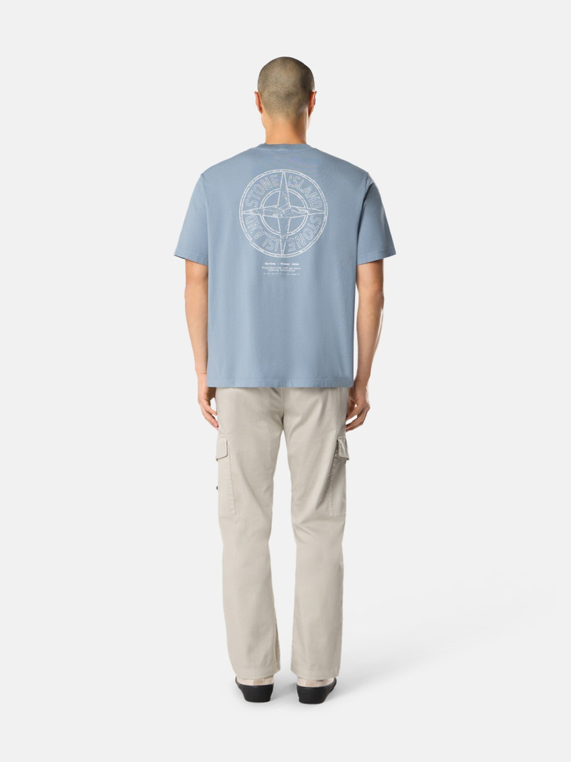 Stone Island 2100001 ORGANIC COTTON JERSEY outlook