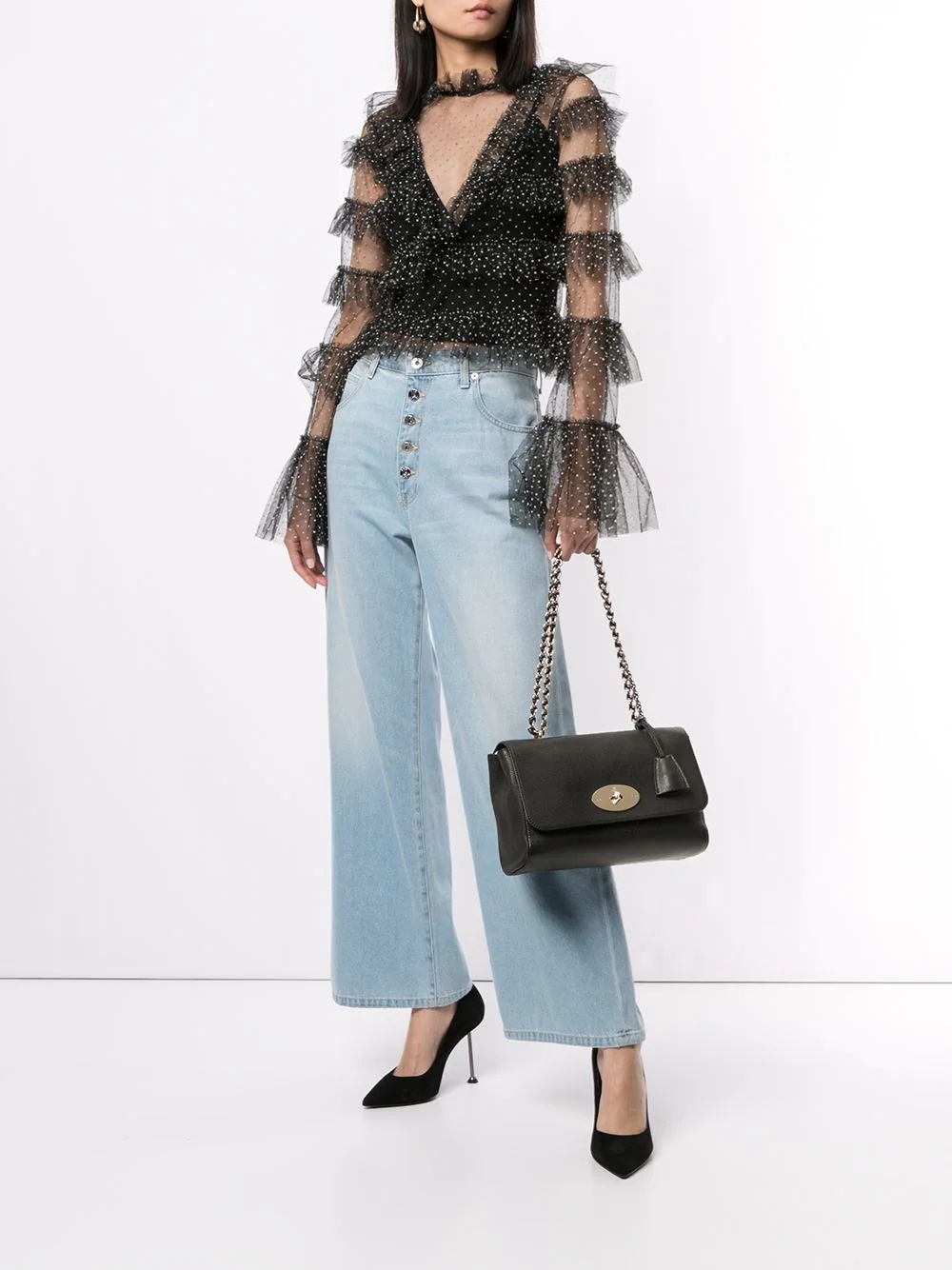 Lily leather shoulder bag - 2