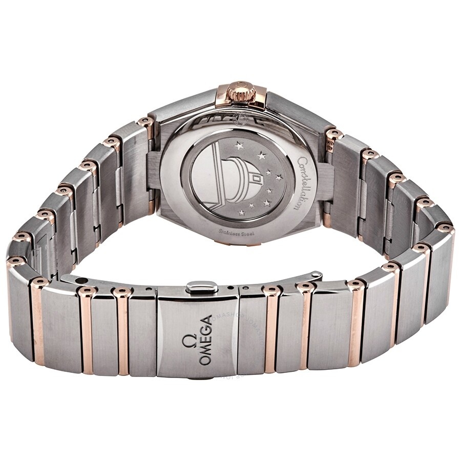 Omega Constellation Manhattan Quartz Diamond Silver Dial Ladies Watch 131.25.28.60.52.001 - 3