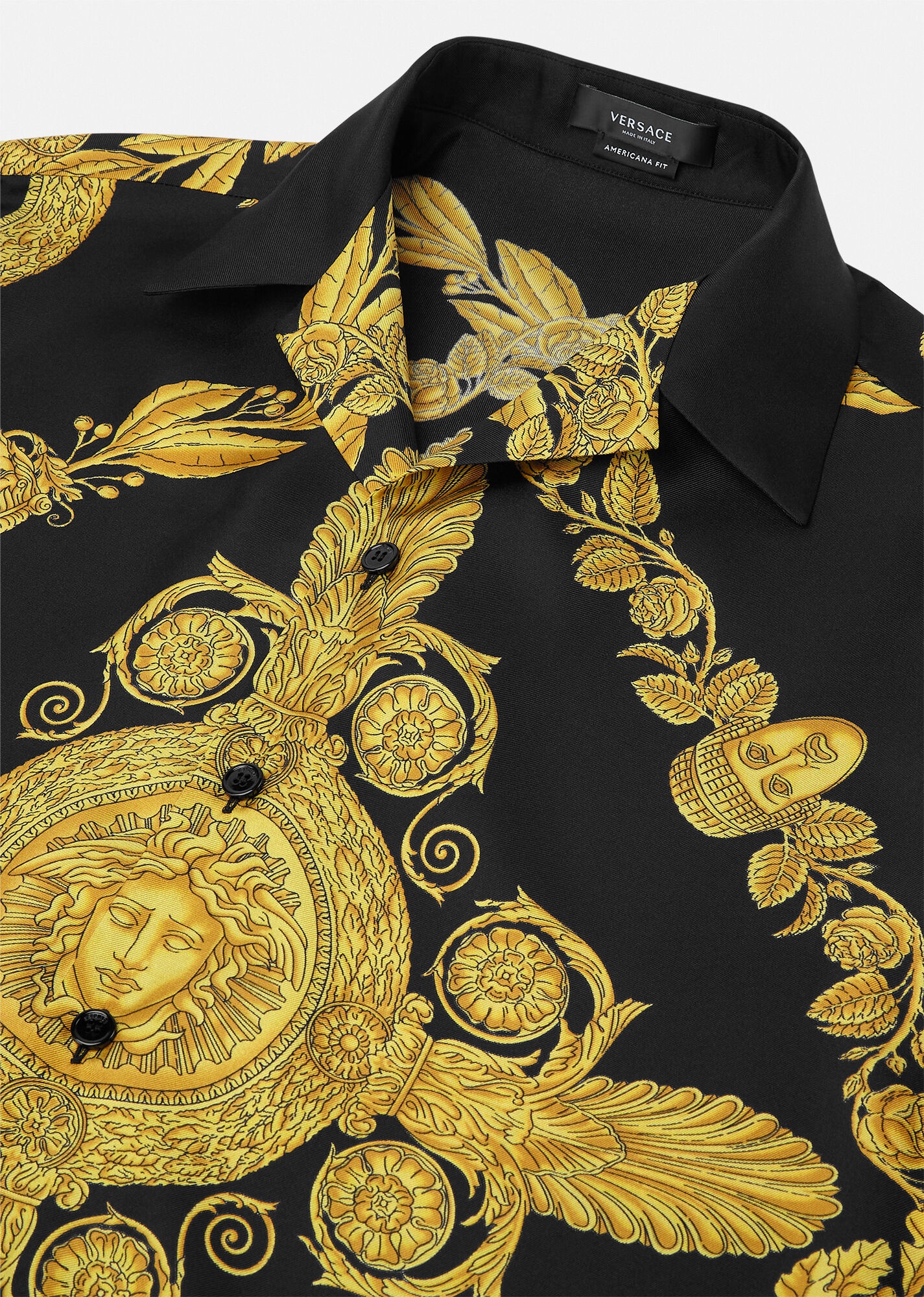 Maschera Baroque Silk Shirt - 2