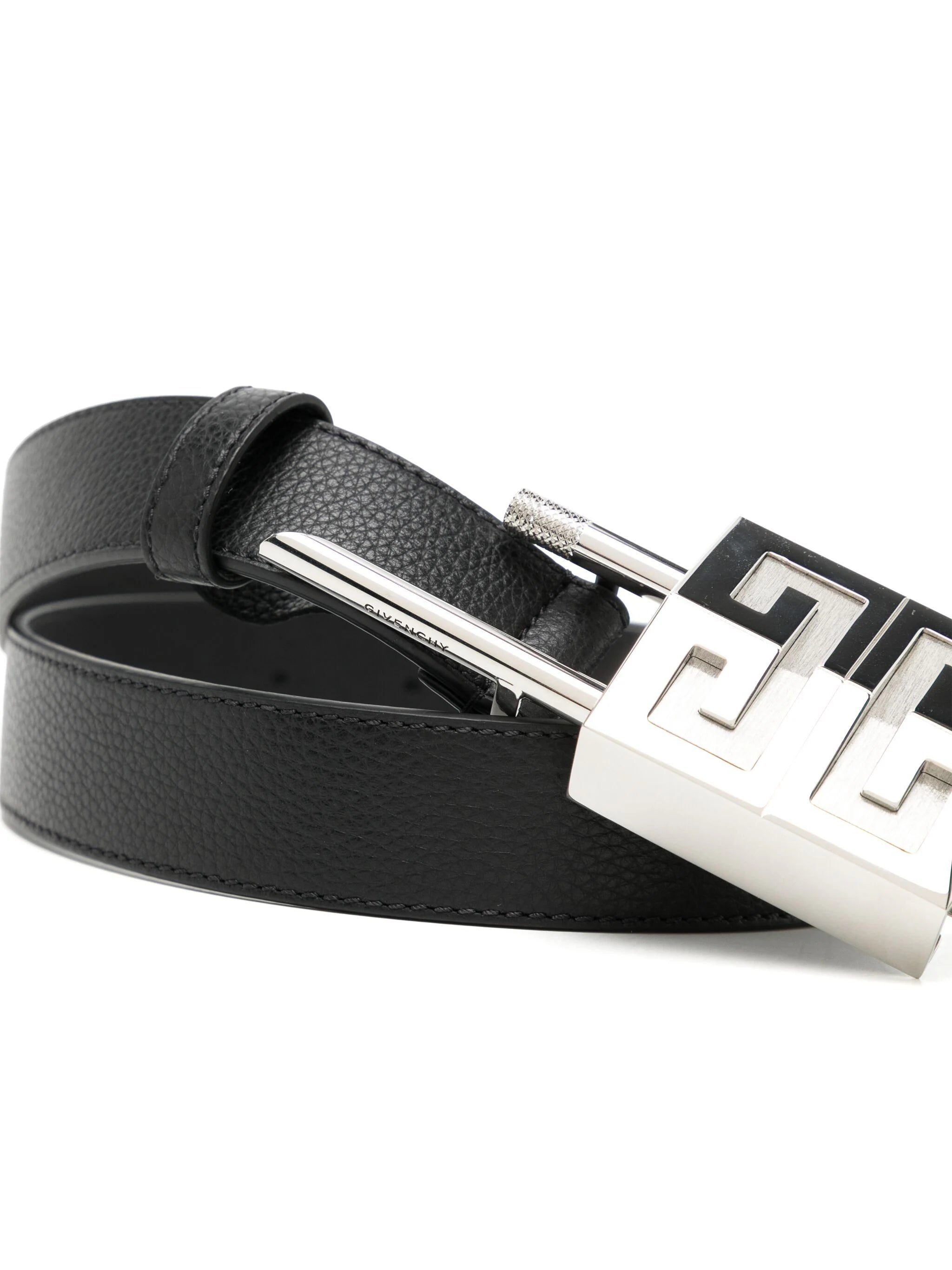 PADLOCK LEATHER BELT - 2
