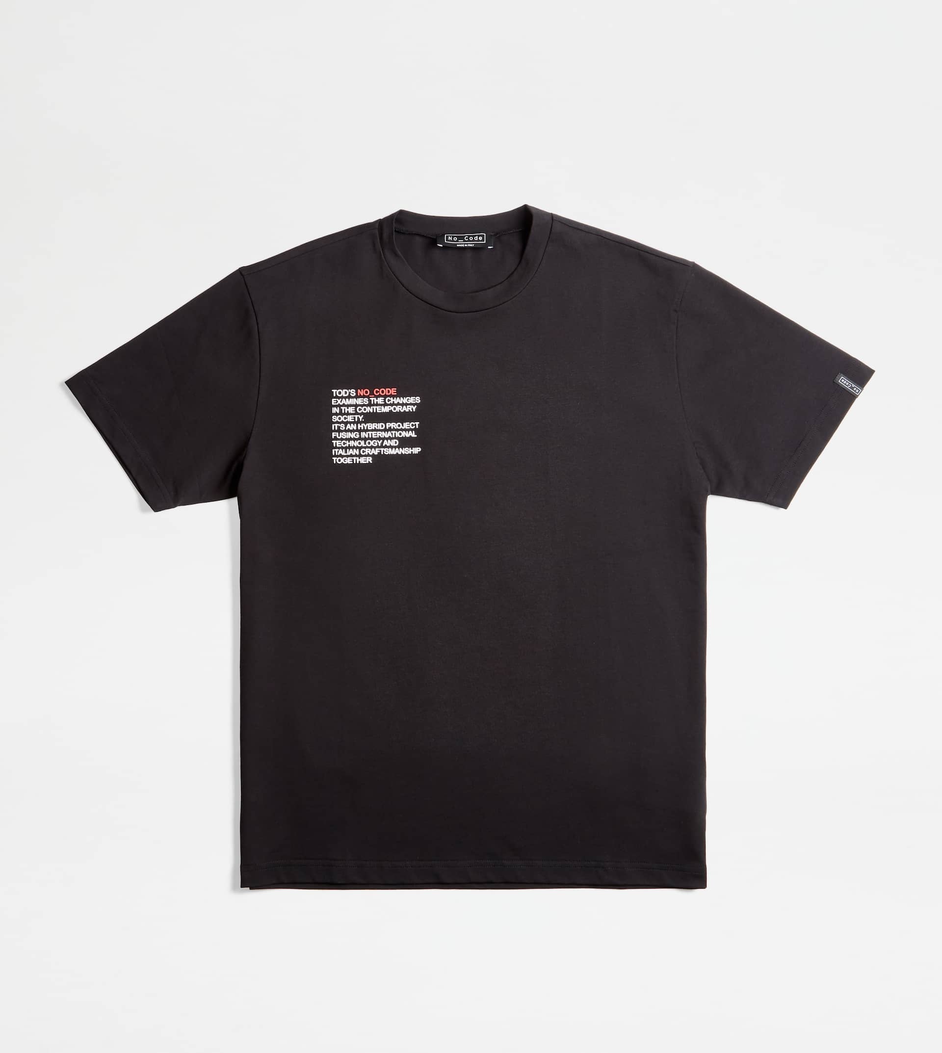 T-SHIRT NO_CODE - BLACK - 1