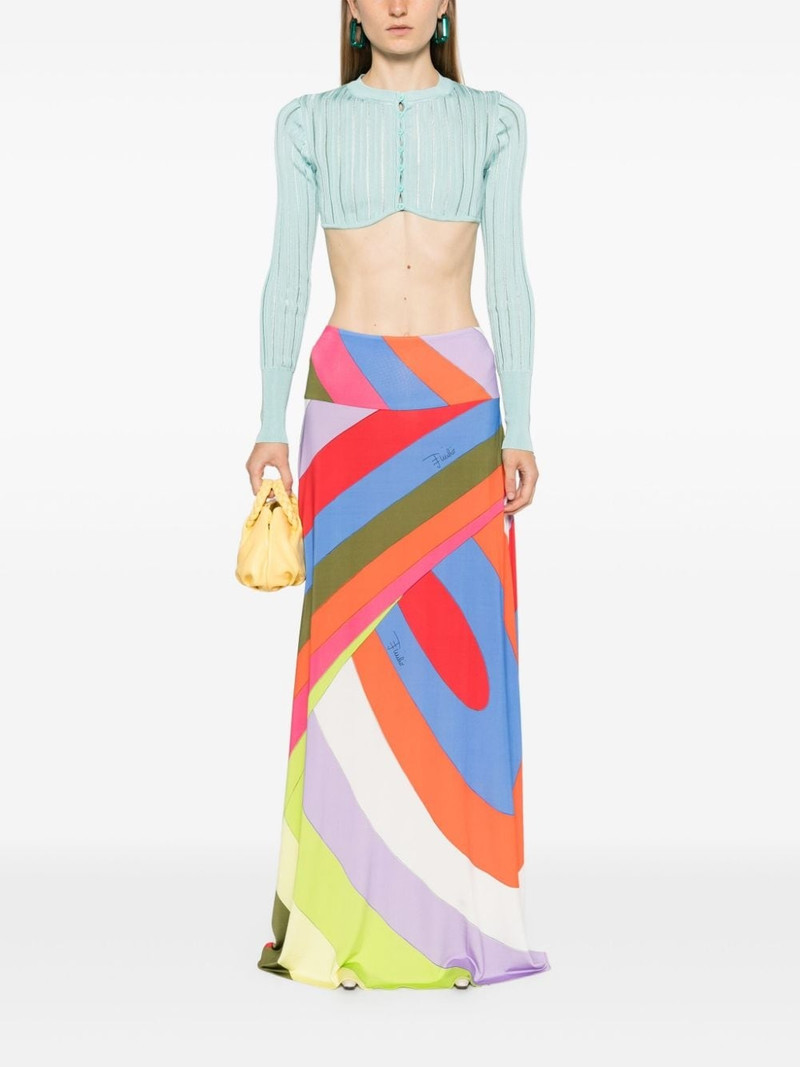 PUCCI Iride-print maxi skirt outlook