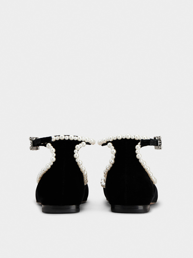 Mary Janes in velvet 5