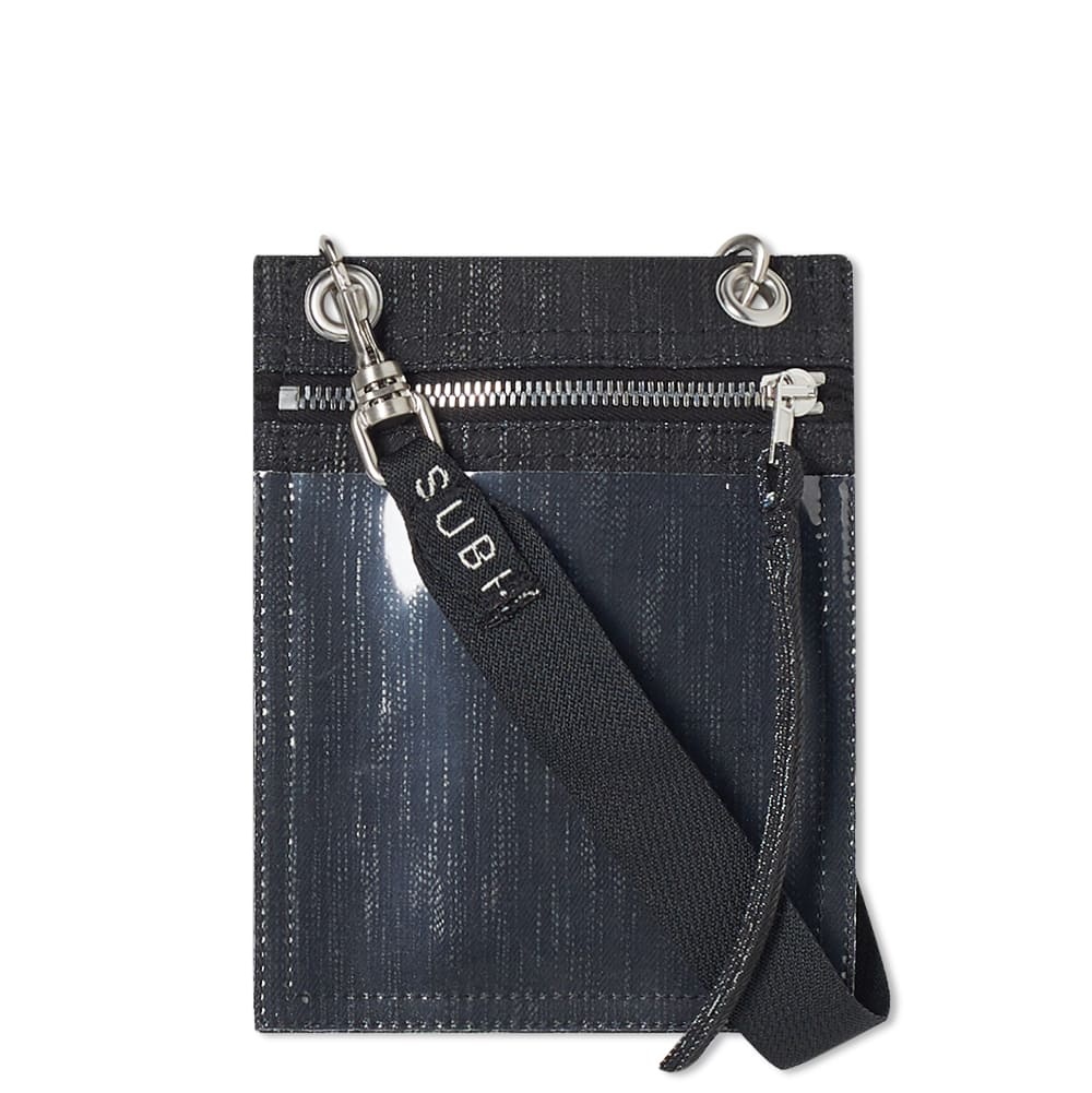 Rick Owens DRKSHDW Coated Canvas Side Pouch - 1