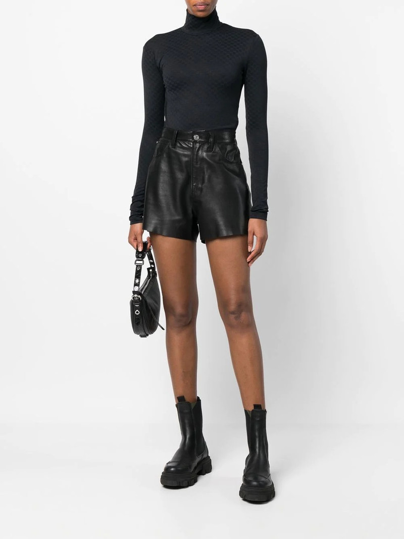 Ambush jacquard turtleneck top outlook