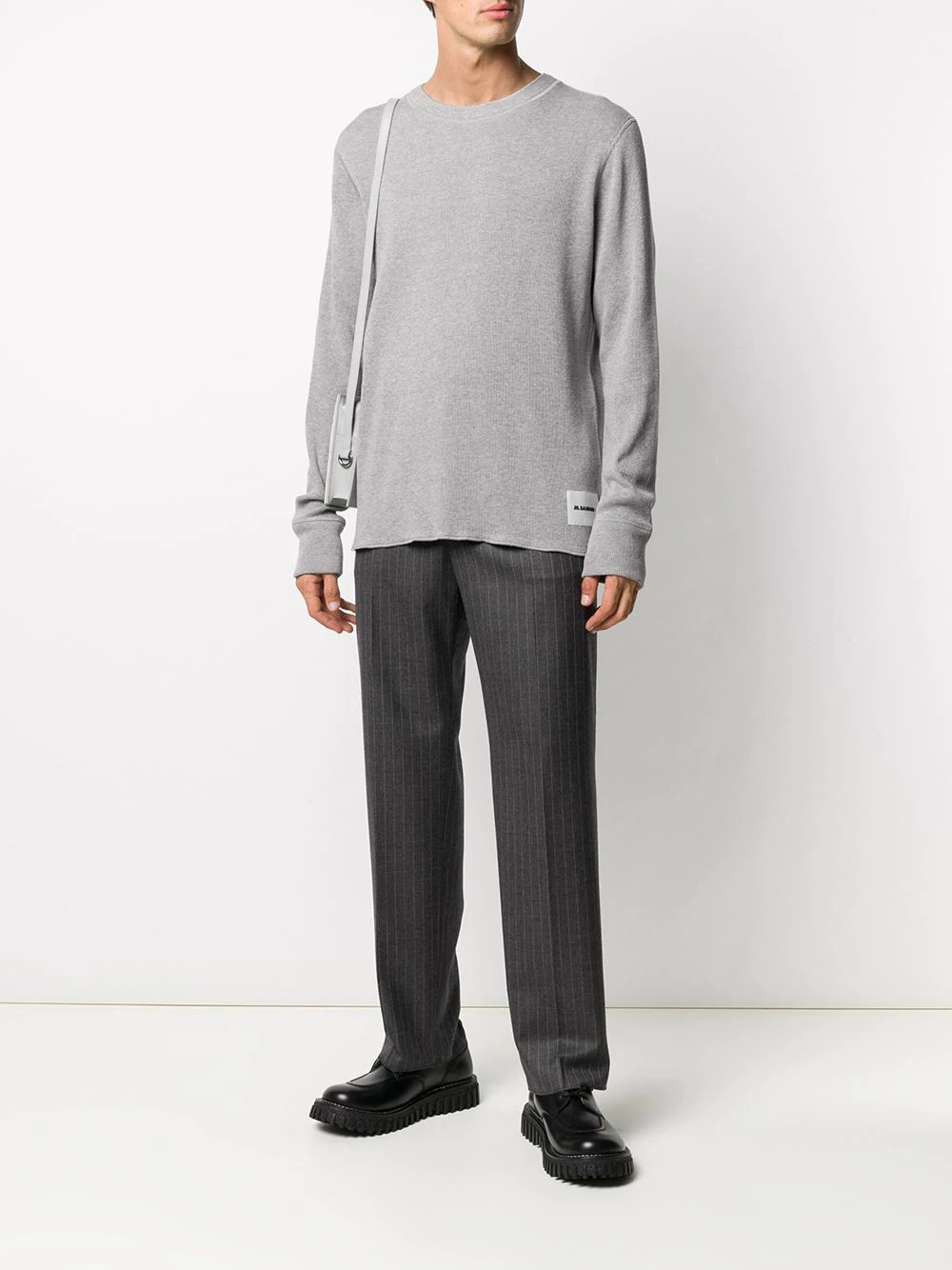 cashmere crew neck jumper - 2