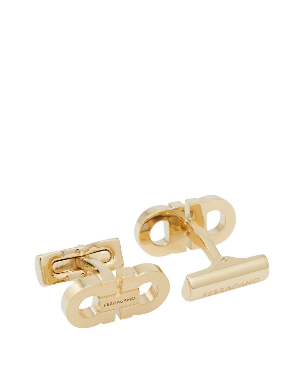 Double Gancini cufflinks - 2