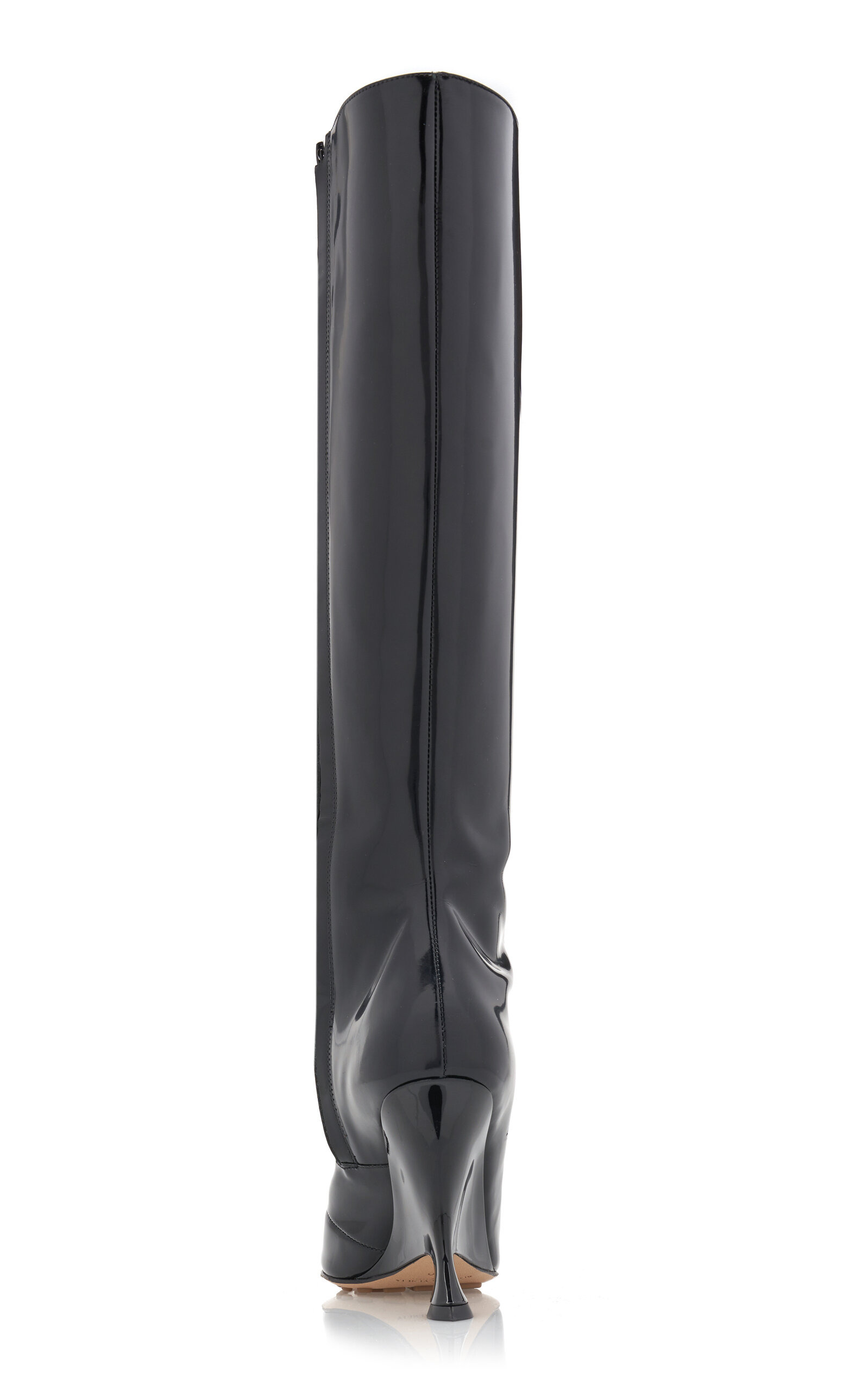 Rocket Knee-High Vinyl Boots black - 5