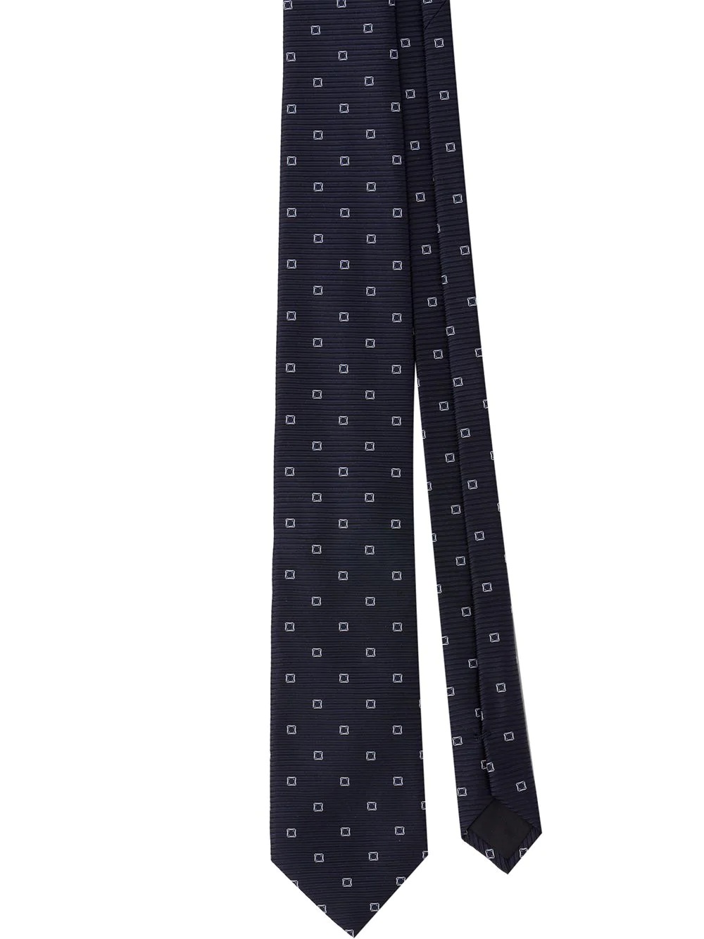 geometric print tie - 1