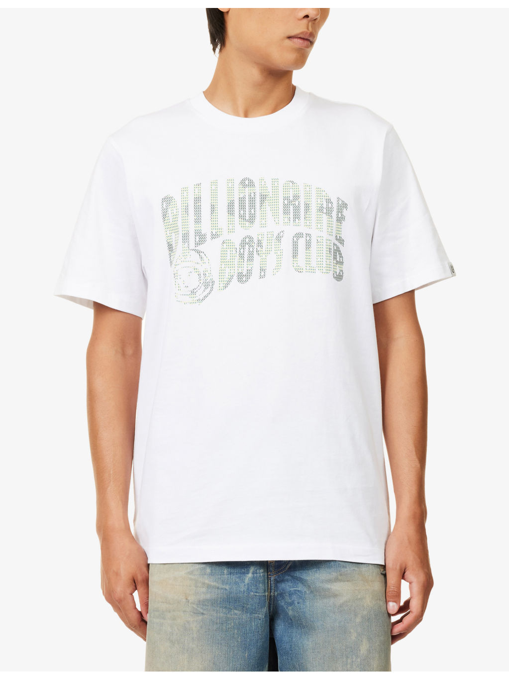 Tritone Arch Logo Cotton T-Shirt - 3