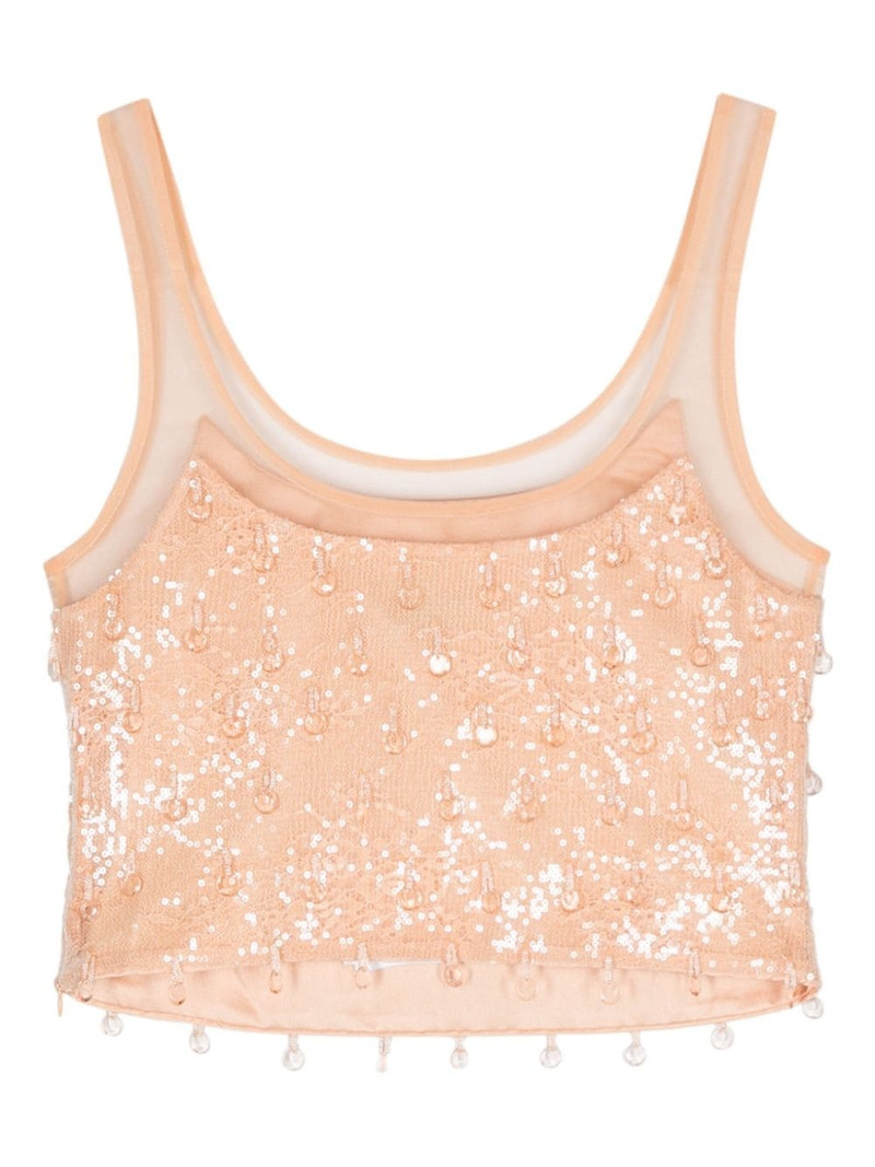 SIMKHAI Callaway cropped tank top outlook