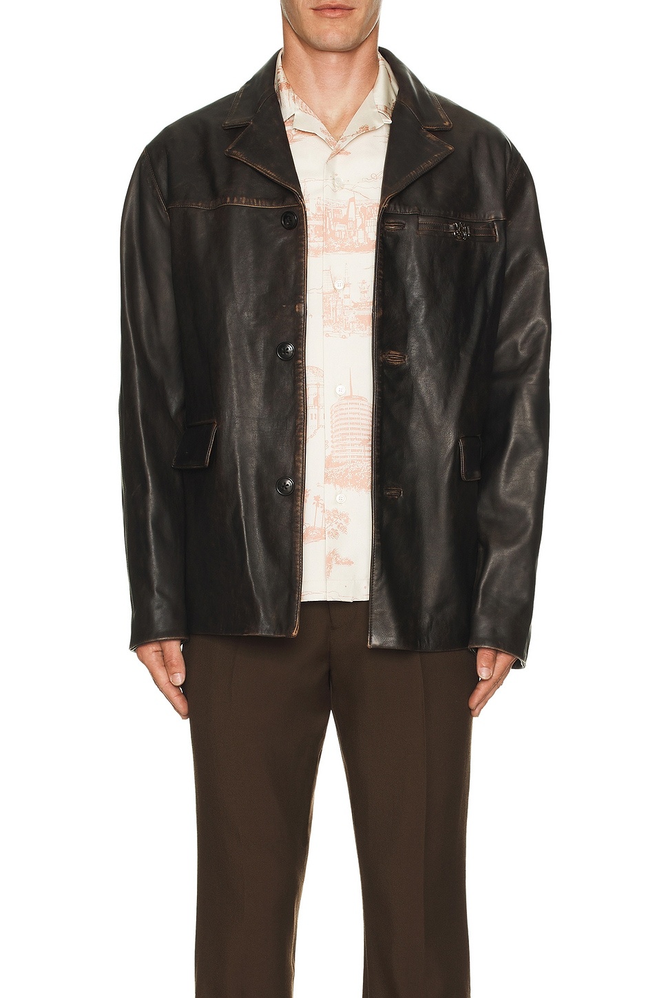 Tumbled Leather SB Jacket - 4
