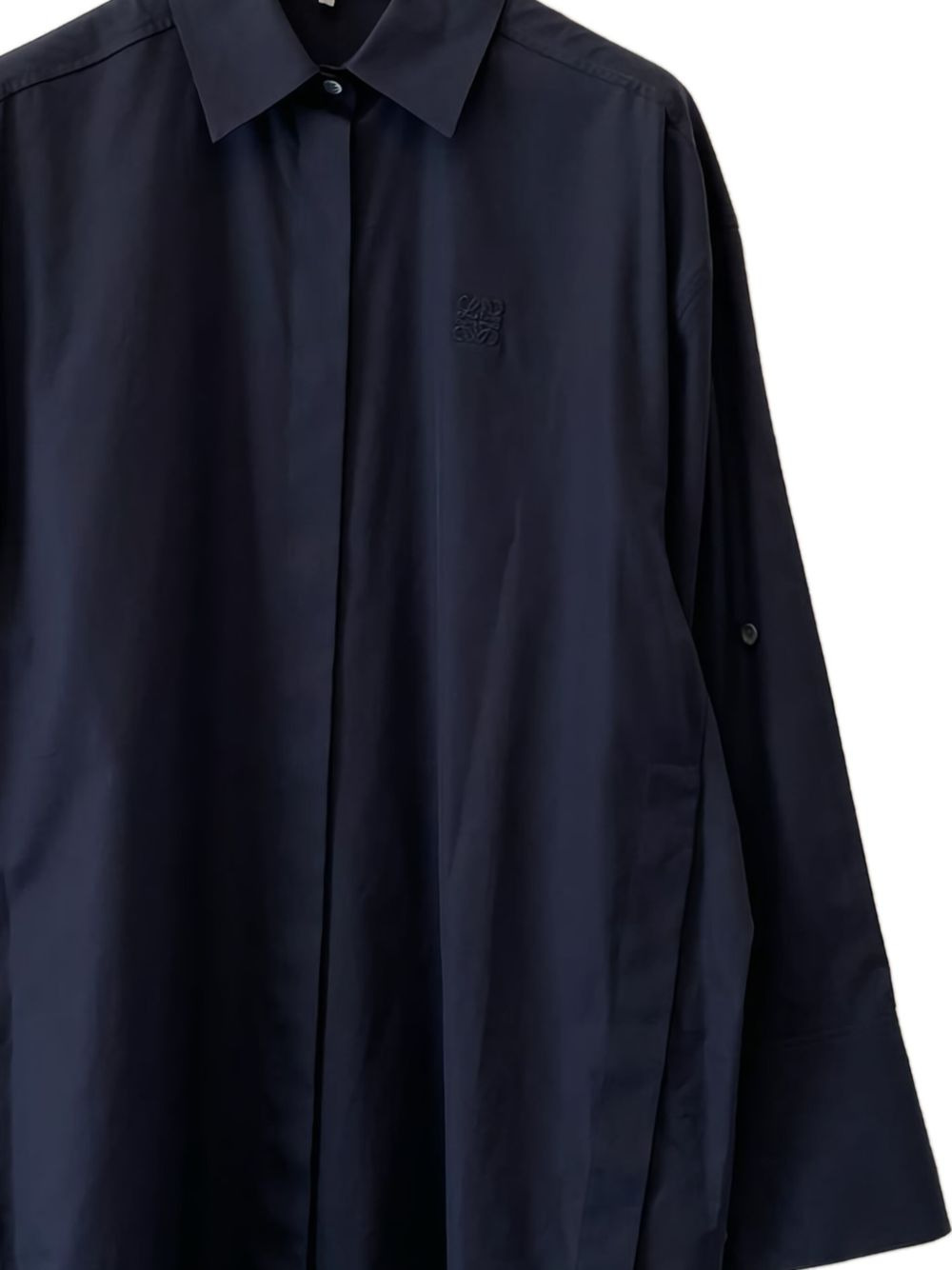 button-down shirt dress - 2