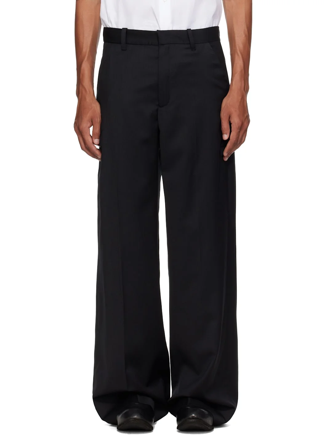 Black Diapason Tailored Trousers - 1