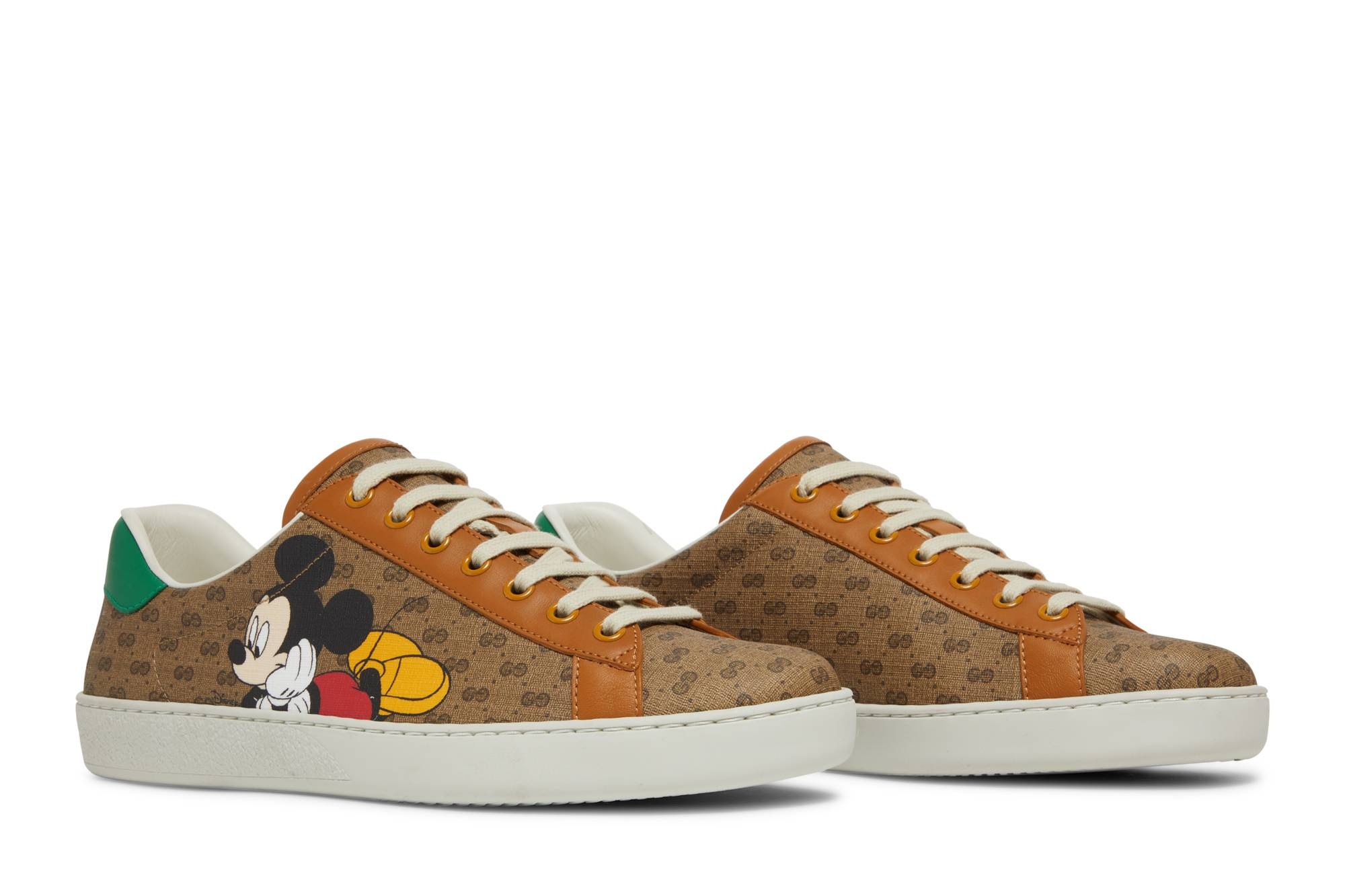 Disney x Gucci Ace Low 'Mickey Mouse - Beige' - 8