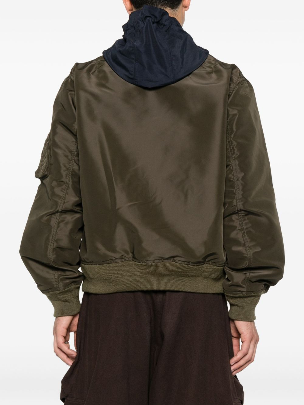 hooded bomber jacket - 4