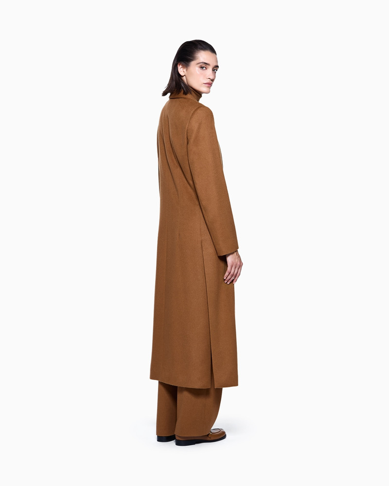 LONG SINGLE-BREASTED COAT IN VICUÑA WOOL 3