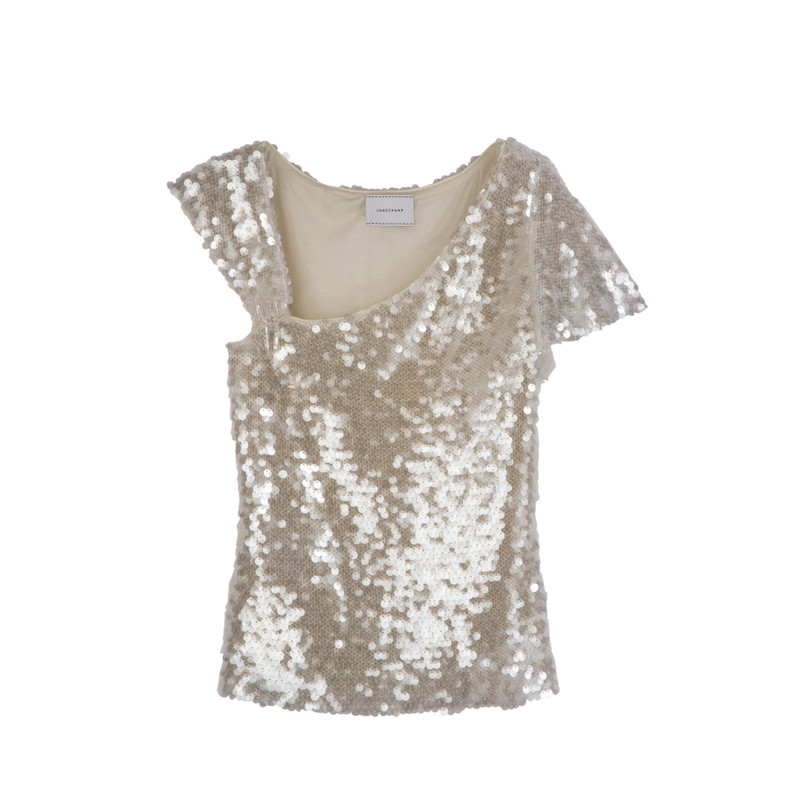 Top Ivory - Sequin 1