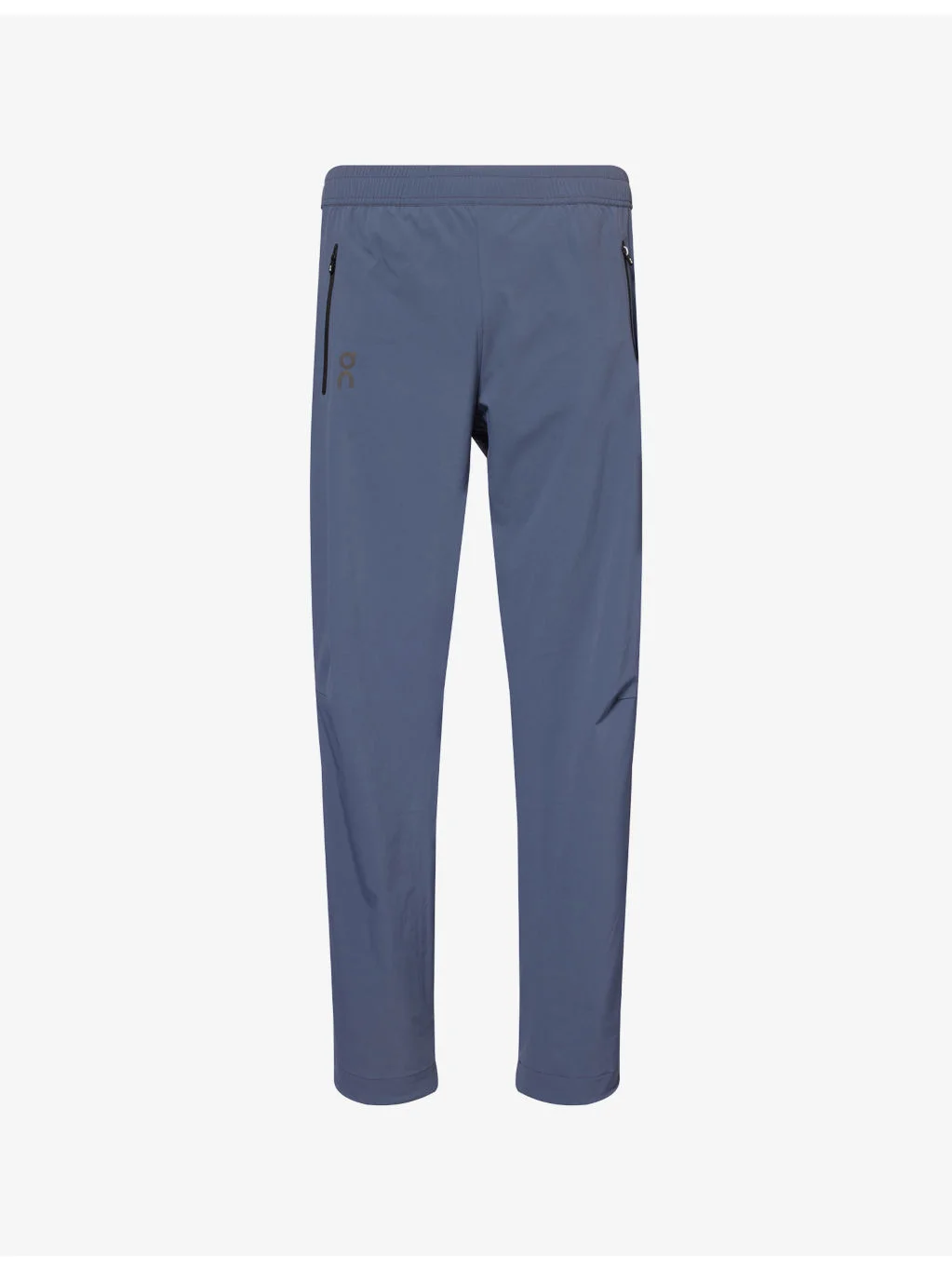 Logo-Print Mesh-Panelled Stretch-Woven Trousers - 1