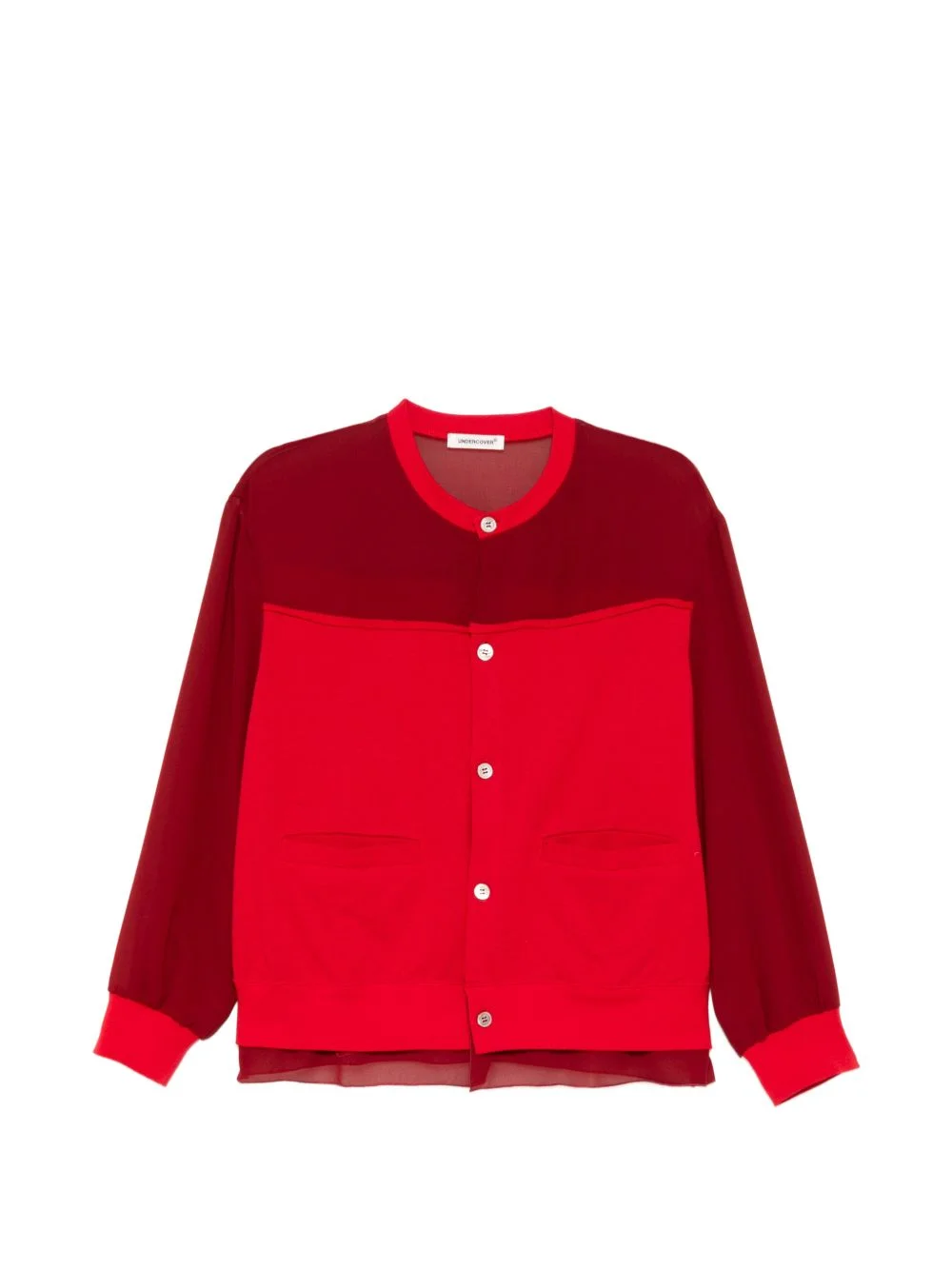 button pocket cardigan - 1