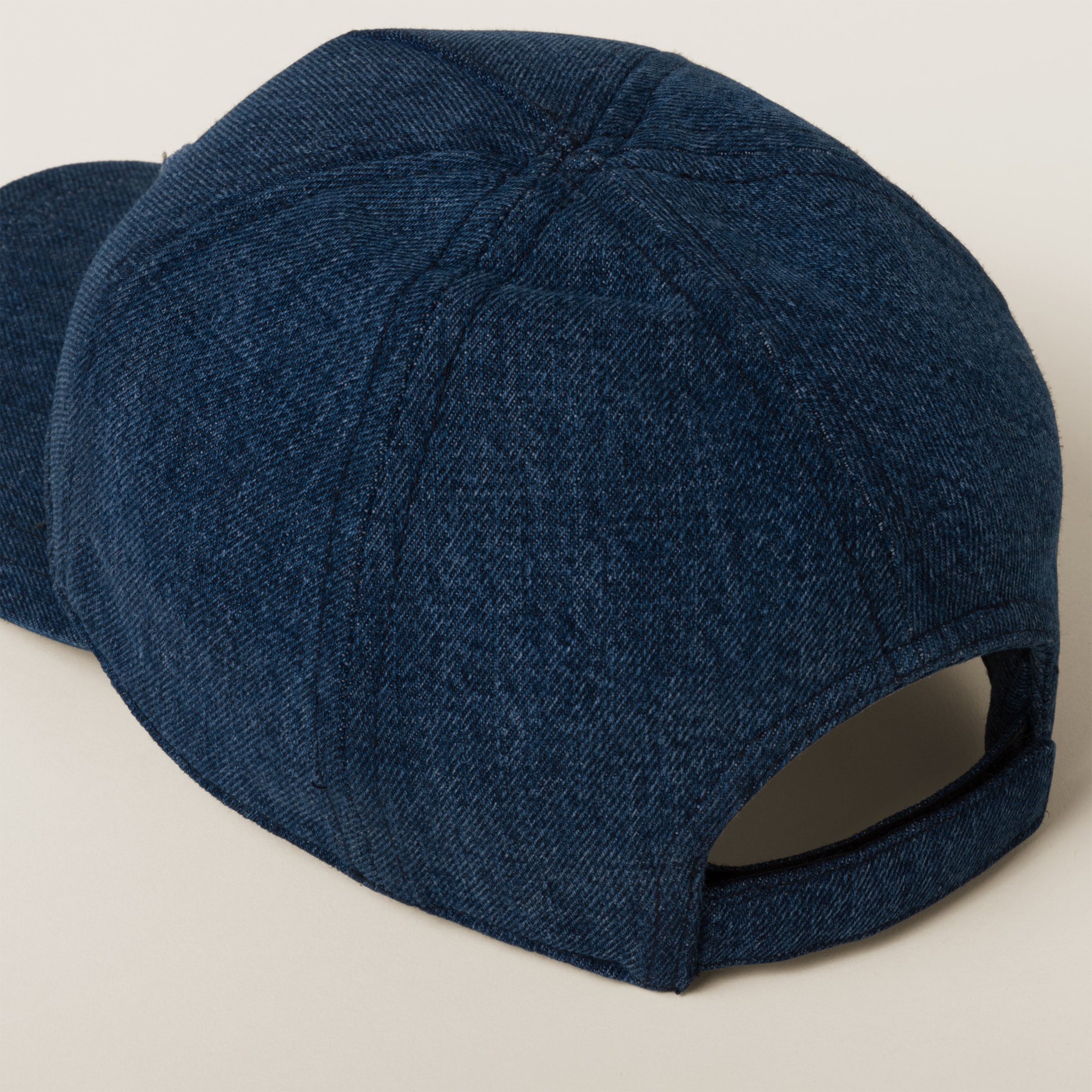 Denim baseball cap - 3