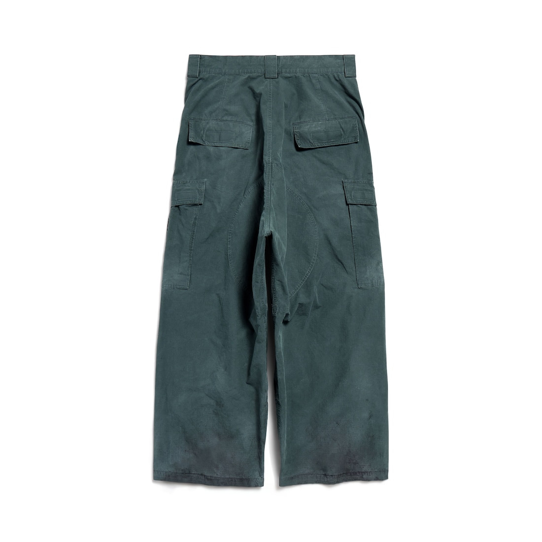 Men's Large Cargo Pants in Forest Green - 6