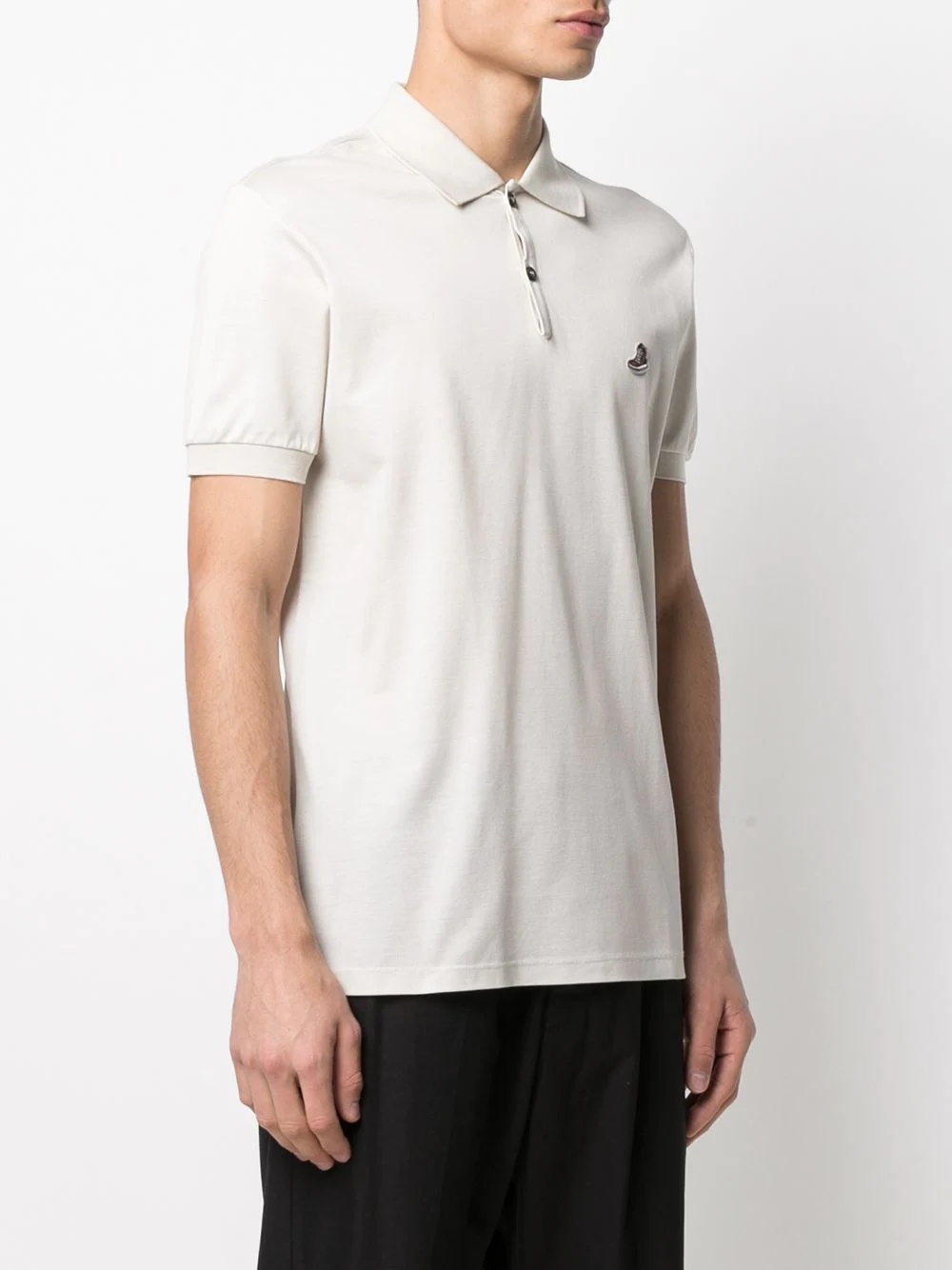 boot-patch polo shirt - 3