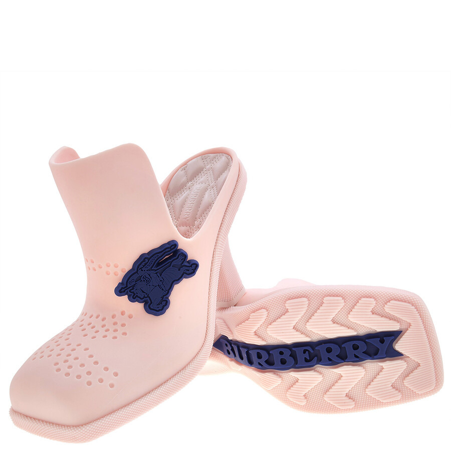 Burberry Equestrian Knight Highland Rubber Mules - 2