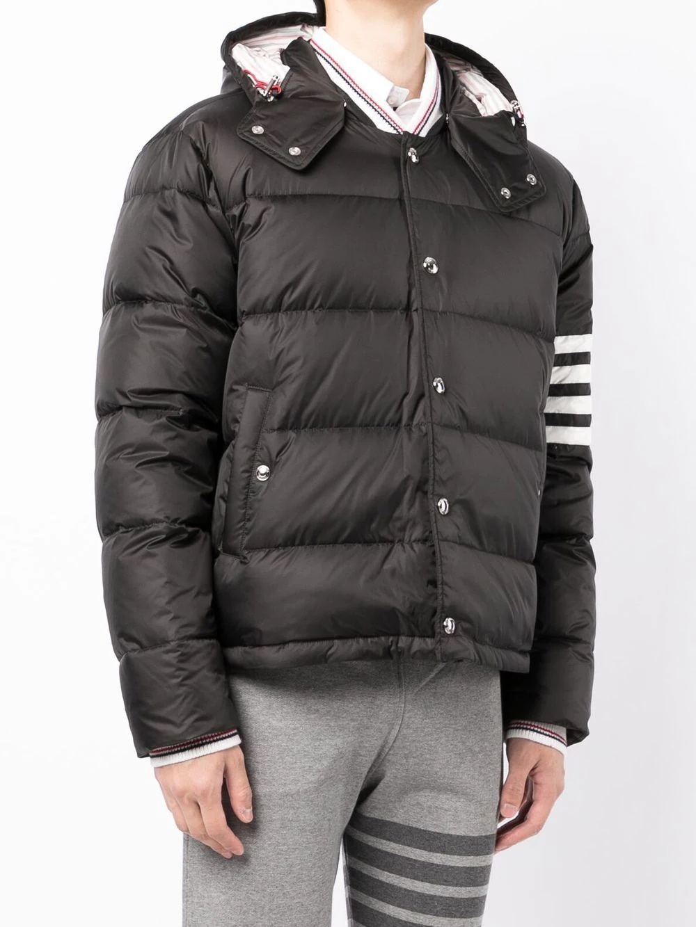 4-Bar Stripe padded jacket - 3