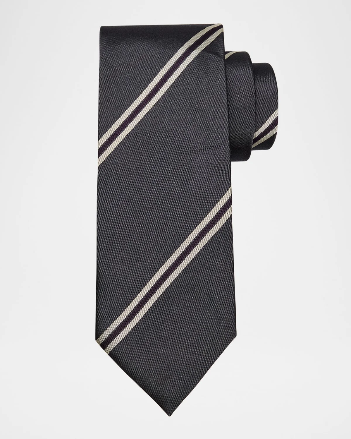 Men's Striped Neck Tie - 1
