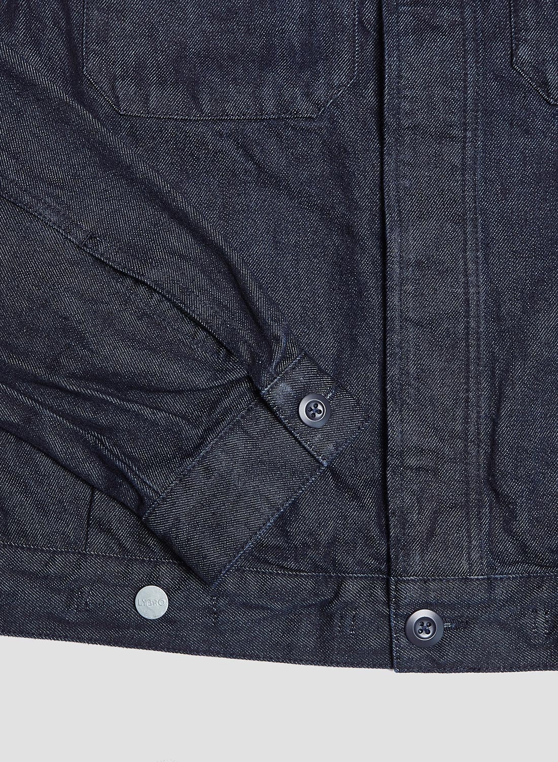 Short Jacket Denim in Indigo - 6