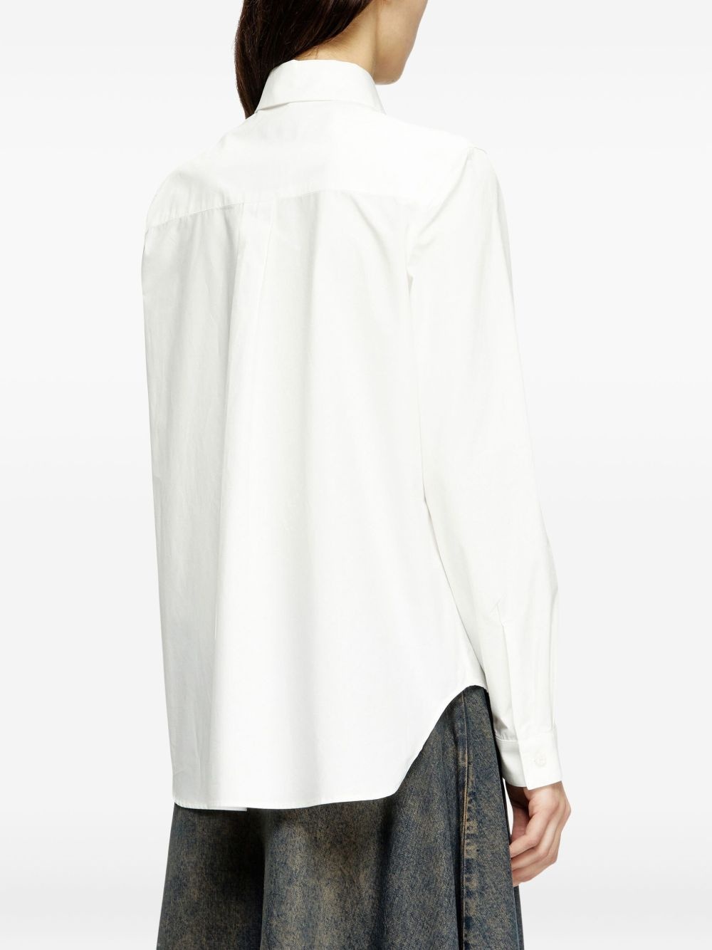 button-fastening shirt - 4